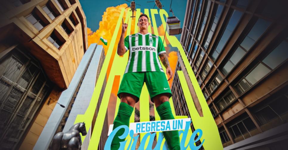 Góc Nhìn OKVIP: Chính thức: đội trưởng Colombia James Rodriguez tự do gia nhập Atletic